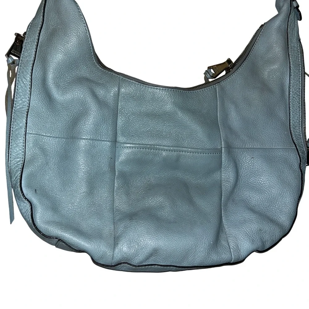 Aimee Kestenberg Bag Bali Hobo Western Teal Shoulder Casual Travel Double Entry
